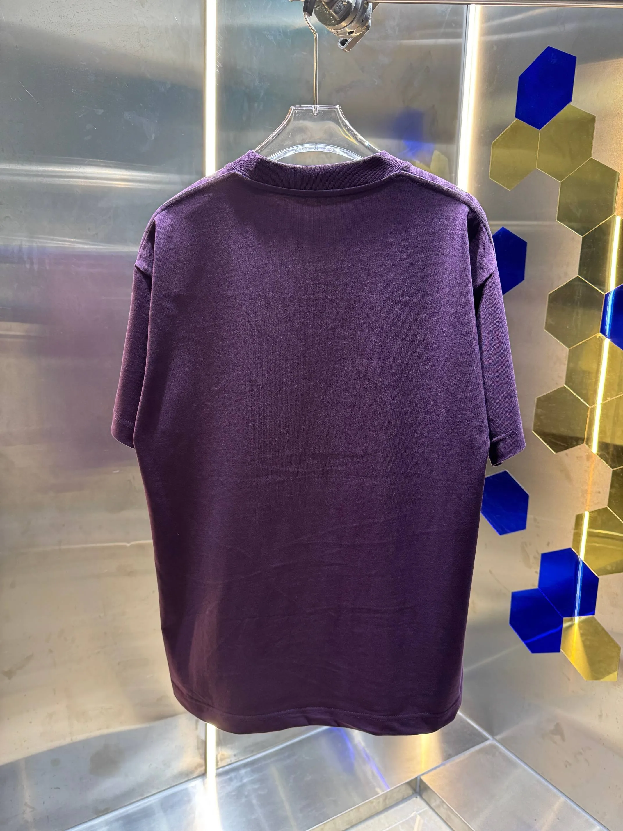 Burberr* * 2026 New Arrival Classic T Same Style ：Black White Purple Green Size: S M L XL XXL